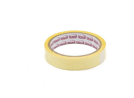 [4295] Cinta doble faz 19mm 0.11 espesor ARMAR transparente x 10mts