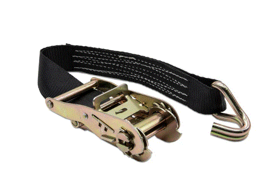 [4318] Cincha c/catraca 38mm(hasta 1500kg)  ARMAR x 4mts