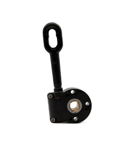 [4329] Maquina p/toldo con reduccion 11:1 IMPORTADA negra x unid