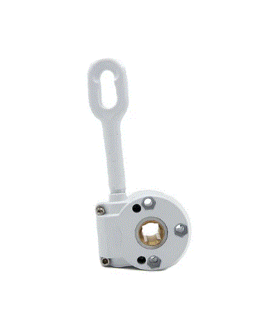 [4330] Maquina p/toldo con reduccion 11:1 IMPORTADA blanca x unid