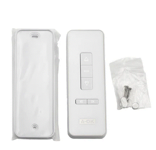 [4370] Motor acc control remoto 6 canales  A-OK blanco x unid