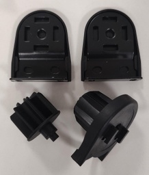 [4384] Kit mecanismo roller 35mm SL p/tubo 32mm GENERICO negro x unid