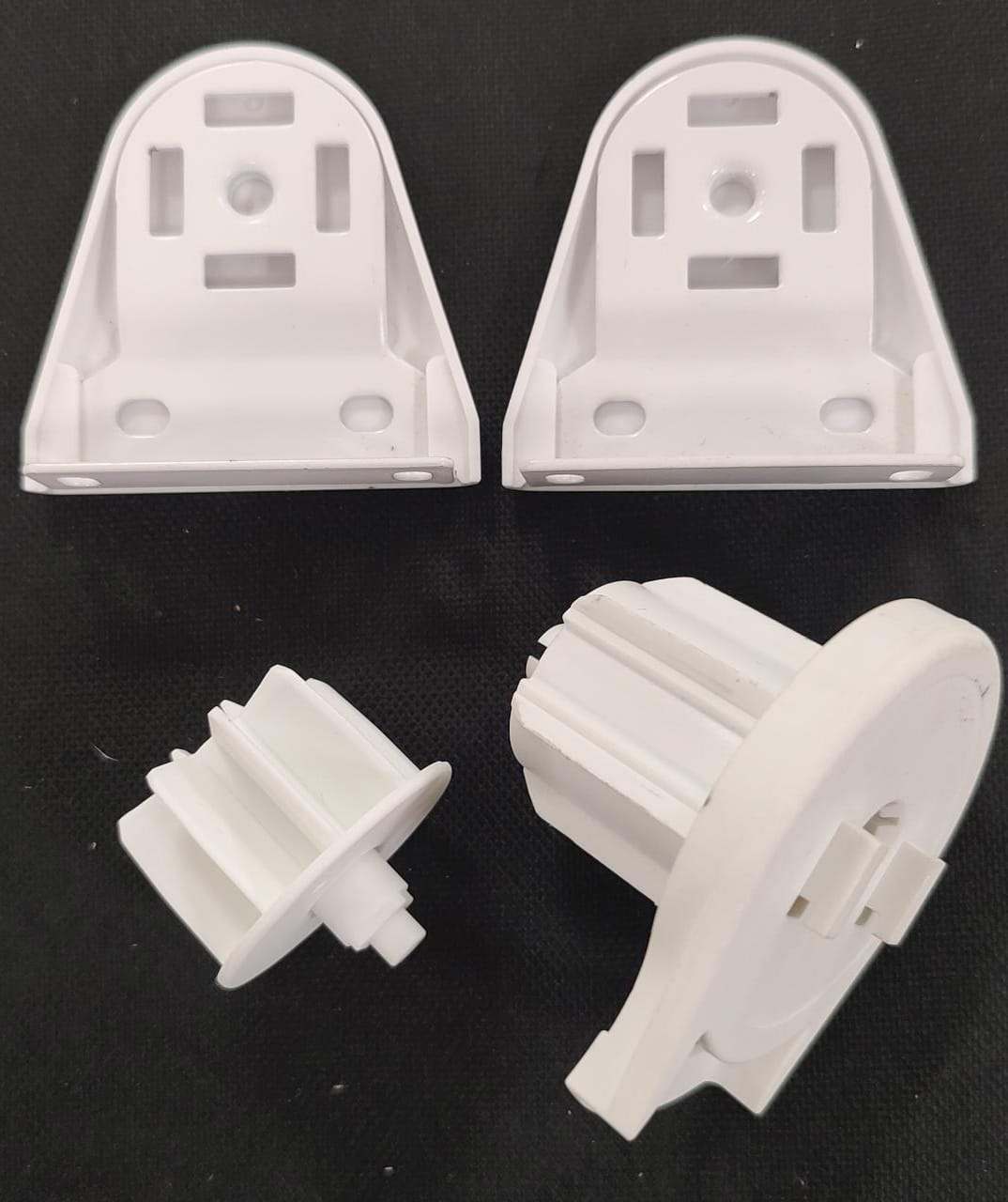 [4386] Kit mecanismo roller 38mm SL-15 p/tubo 40mm GENERICO blanco x unid