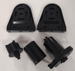 [4397] Kit mecanismo roller 38mm SL-15 p/tubo 32mm ROLLEASE negro x unid