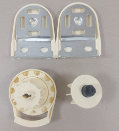 [4419] Kit mecanismo roller 35mm SL-10 p/tubo 32mm ROLLTECH ivory x unid