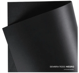 [4457] Lona PVC flexible SEMBRA 1100 negro- ancho 1.50mts x mts lineal