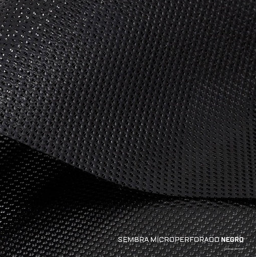 [4467] Lona PVC microperforada SEMBRA negro- ancho 3.10mts x mts lineal