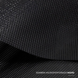 [4467] Lona PVC microperforada SEMBRA negro- ancho 3.10mts x mts lineal