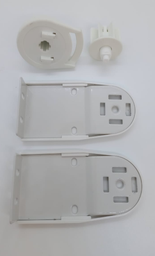 [4483] Kit mecanismo roller 35mm SL c/sop 82mm GENERICO blanco x unid