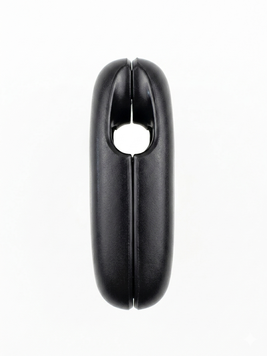 [4492] Contrapeso p/cadena plastico 28gr GENERICO negro x unid