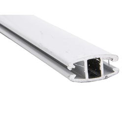 Zocalo roller aluminio simple CP2 ARMAR blanco x mts