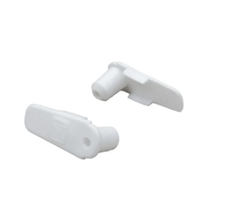[4662] Zocalo roller tapa lateral plastica p/CP1 ARMAR blanco x par