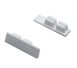 [4666] Zocalo roller tapa lateral plastica p/CP3 ARMAR blanco x par
