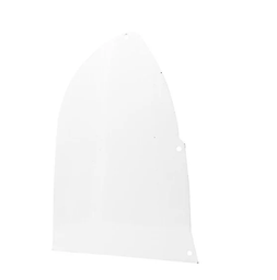 [4754] Techo cubre toldo tapa lateral plastica ARMAR blanco x par