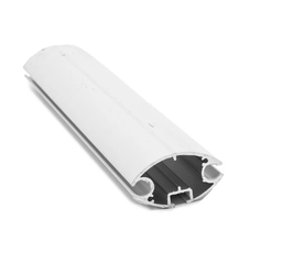 zocalo toldo vertical aluminio TP1 ARMAR blanco x mts