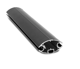 zocalo toldo vertical aluminio TP1 ARMAR negro x mts