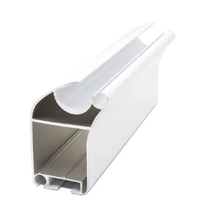 zocalo toldo c/brazo c/canaleta aluminio TP3 ARMAR blanco x mts