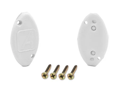 [4865] zocalo toldo vertical tapa plastica simple p/TP1 ARMAR blanco x par