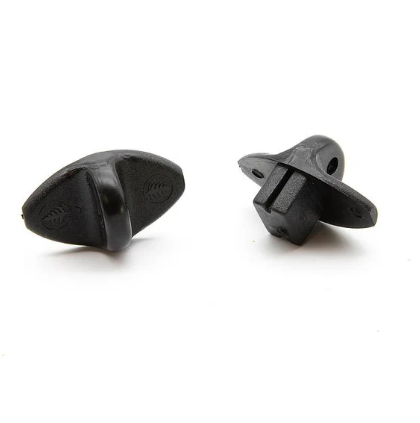 [4868] zocalo toldo vertical tapa plastica c/pasacable p/TP1 ARMAR negro x par