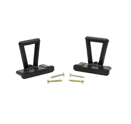 [4874] zocalo toldo vertical enganche plastico p/TP1 ARMAR negro x par