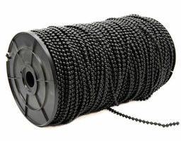 [5403] Cadena roller 4mm plastica ALSA negro x 250mts