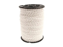 [5411] Cadena roller 4.5mm bolita separada plastica blanca BASILE x 250mts